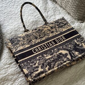 Dior Monogrammed Pink Pouch